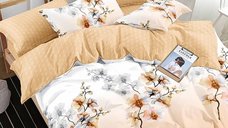 Lenjerie cu Elastic 180x200 Emma (Bumbac Satinat)