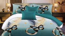 Lenjerie cu Elastic 180x200 Levi 6 Piese (Finet)