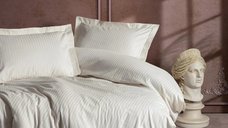 Lenjerie Elegant Stripe Ecru (Satin Deluxe)
