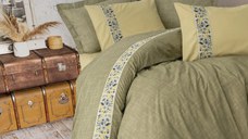 Lenjerie Elowen Verde (Bumbac 100%)