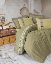 Lenjerie Elowen Verde (Bumbac 100%) - 1