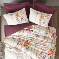 Lenjerie Flos Bordo (Bumbac 100%) - 1