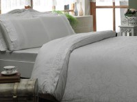 Lenjerie Jacquard Alida Ekru (Satin Deluxe) - 1