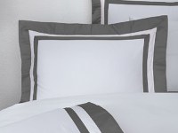Lenjerie King Size Nouveau Antracit (Bumbac Egiptean) - 2