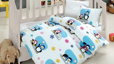 Lenjerie Patut Bebe Kartopu, Ambalaj PVC (Bumbac 100%)