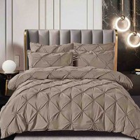 Lenjerie Rynker Dark Beige 6 Piese (Finet) - 1