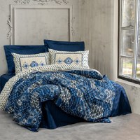 Lenjerie Stasya Bleumarin 6 Piese (Bumbac 100%) - 1