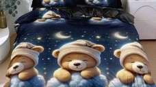 Lenjerie Tedy Sleep (Bumbac Satinat)