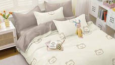 Lenjerie Vidal 4 Piese (Bumbac Satinat)