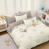 Lenjerie Vidal 4 Piese (Bumbac Satinat) - 1