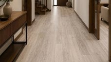 Linoleum Knight Delta 97-1, crem, aspect de dusumea din lemn, 300 x 700 cm