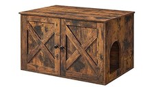 Litiera pentru pisici, Feandrea, 53 x 80 x 50 cm, Maro