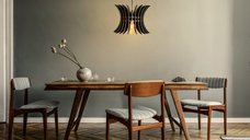 Lustra 149 Negru 20x20x60 cm