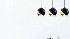 Lustra Berceste - 252-S1 Negru/Auriu