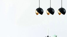 Lustra Berceste - 252-S1 Negru/Auriu