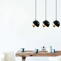 Lustra Berceste - 252-S1 Negru/Auriu - 1