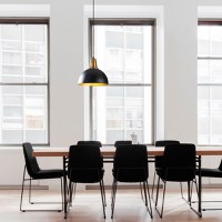 Lustra Berceste Negru 30x30x124 cm - 1