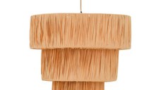 Lustra Bombe E27 natural 40x40x120 cm
