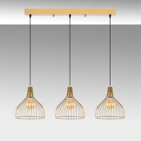 Lustra Cafu Auriu 94x25x121 cm - 3