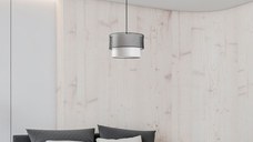 Lustra Cake Metal - White, Black Alb/Negru