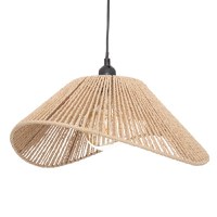 Lustra cu o singura lumina PWL-1212 E27 40W bej 45x40x17cm - 1