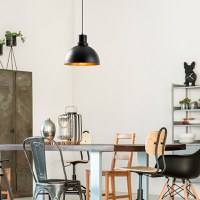 Lustra Dodo Negru 30x30x124 cm - 1