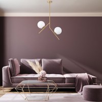 Lustra Dolunay Auriu 15x15x74 cm - 3