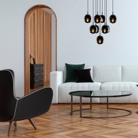 Lustra Efe - 2161 Negru Fumuriu - 2