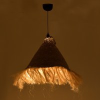 Lustra Geole iuta nuanta naturala 60x60x94 cm - 2