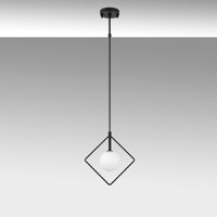 Lustra Geometri - 11095 Negru/Alb - 3
