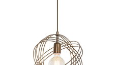 Lustra Idris E27 auriu D30x75cm