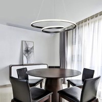 Lustra LED Rexon Negru 49x49x12 cm - 2
