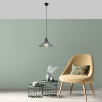 Lustra Mezopotamya Negru 37x126 cm - 1