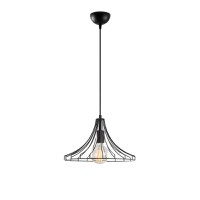 Lustra Mezopotamya Negru 37x126 cm - 6