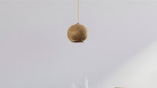 Lustra Nest Auriu 34x38x70 cm
