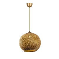 Lustra Nest Auriu 34x38x70 cm - 4