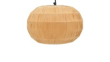 Lustra Ozelia maro din hartie presata si fier - 33x33x122 cm