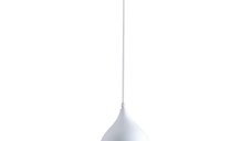 Lustra Perce metal alb 17x17x100 cm