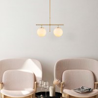 Lustra Roe Auriu 52x15x76 cm - 2