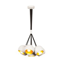 Lustra Sivani - MR-628 Alb Auriu - 2