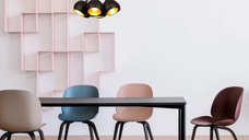 Lustra Sivani MR-630 Negru Auriu - Design Elegant si Ajustabil