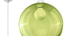 Lustra suspendata Ball Verde 30x30x120 cm