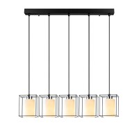 Lustra Swank - 702-5S1 Negru - 2