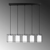 Lustra Swank - 702-5S1 Negru - 4