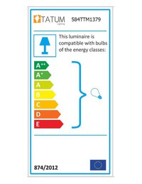 Lustra Tattoo - 6211 Negru - 8