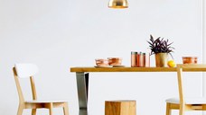 Lustra Tattoo Auriu 18x18x114 cm