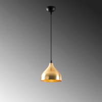 Lustra Tattoo Auriu 18x18x114 cm - 5