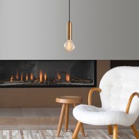 Lustra Tempo Caramiziu 4x4x111 cm - 1