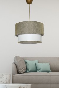 Lustra Tubol Verde 30x30x20 cm - 1
