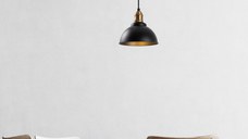 Lustra Varzan Negru 21x21x116 cm